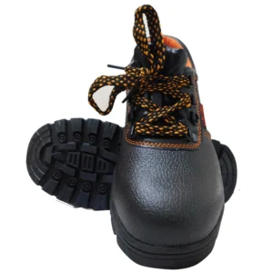 Calzado Seguridad Industrial Cuero Negro